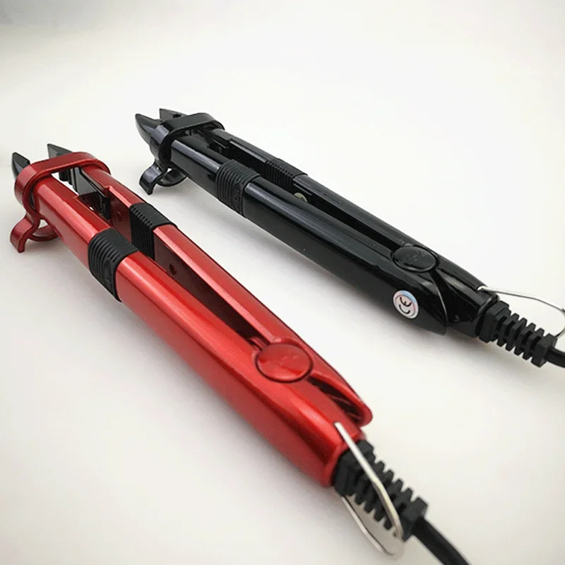 Extensiones de cabello Premium, conectores de hierro Loof de calor de hierro, conector de cabello de fusión, conectores de extensión de cabello de queratina de temperatura