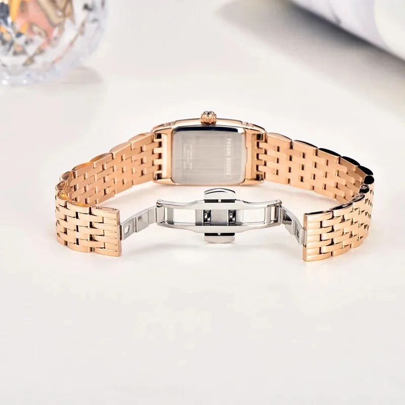 PAGANI DESIGN PD1737 Luxury Women Quartz Wrist Watch, Swiss Ronda Movement, Sapphire Crystal Glass, Stainless Steel, Waterproof, view 6