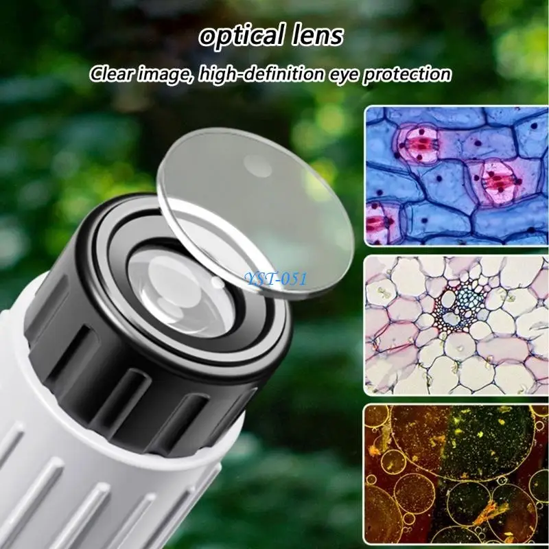 E15A Outdoor Scientific Microscope Portable High Definition Lens for Clear Imaging