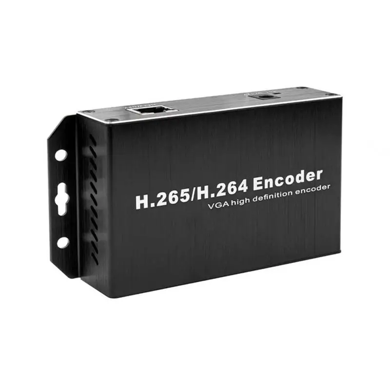 

A99E-IP Audio Video Encoder VGA To H. 265 H. 264 Streaming Support For RTMP HLS UDP SRT RTSP HTTP CATV IPTV VGA LOOP Output