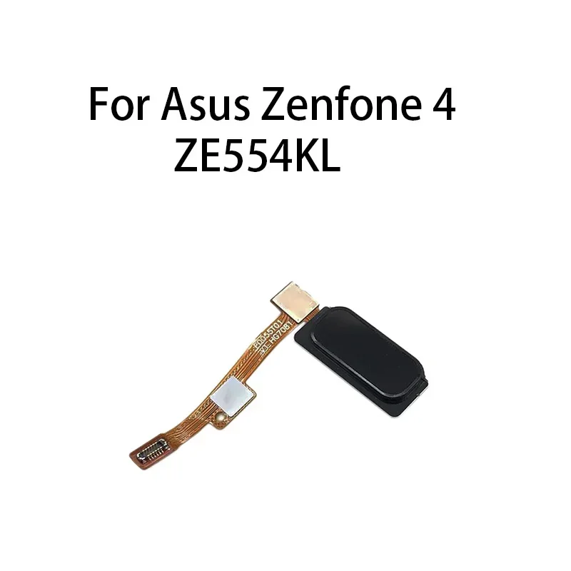 GEFENSI Home Button Fingerprint Sensor Flex Cable For For Asus Zenfone 4 ZE554KL