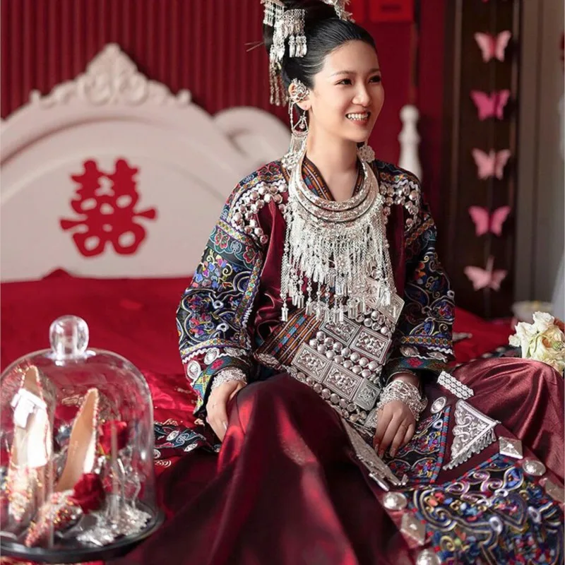 

National dress female wedding girl exotic photo