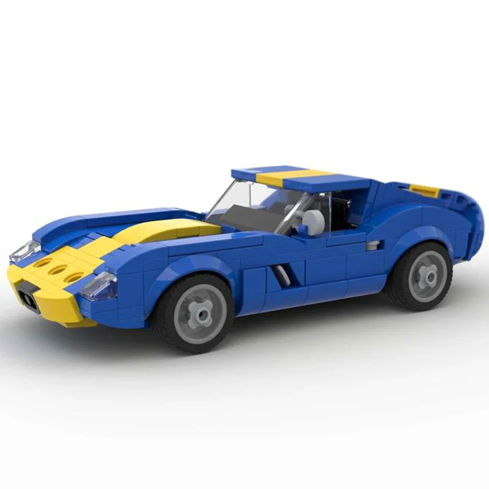 

263PCS MOC Speed Champions 250 GTO 1962 Sportscar Model Building Blocks Technology Bricks DIY Creative Assembly Kids Toys Gifts