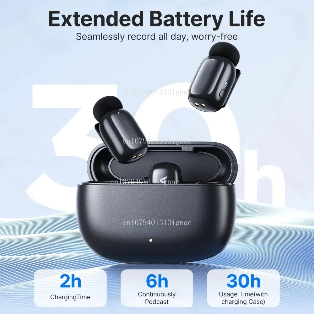 Mini Wireless Lavalier Lapel Microphone For Phone Android Smartphone DSLR Cameras Youtube Recording Streaming