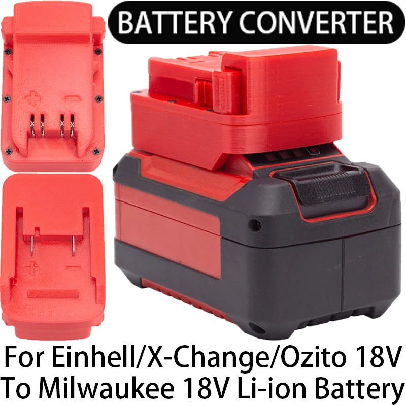 adaptador para milwaukee 18v li ion tools converter x change ozito 18v li ion bateria powered acessorios ferramenta 01