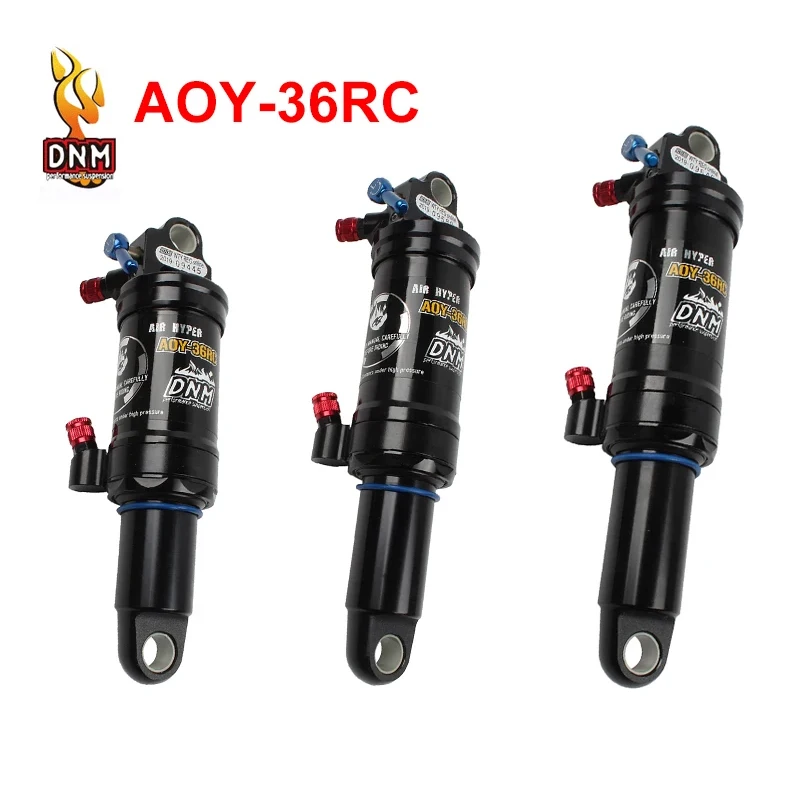 

DNM AOY-36RC MTB Shock Abosorber 165mm 190mm 200mm Soft Tail Manual Control Lockable Rebound Bicycle Air Rear Shock Cycling Part