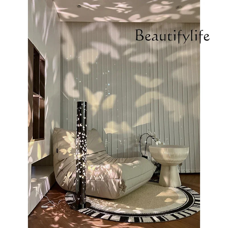 Light and shadow atmosphere floor lamp modern simple butterfly design