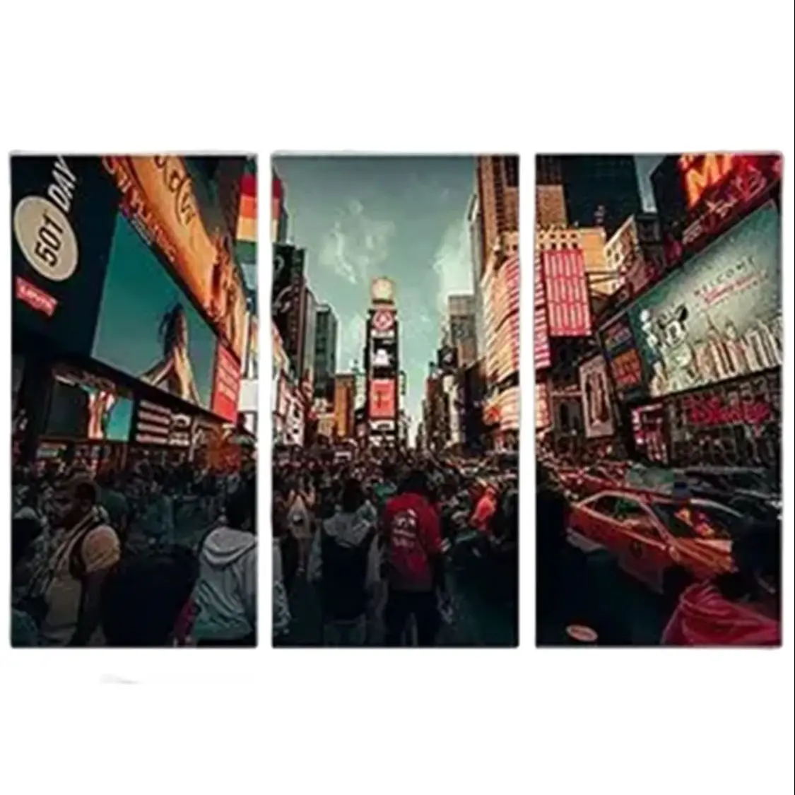 Canvas Times Square New York Wall Art Usa Poster Street Art Indoor Decoration