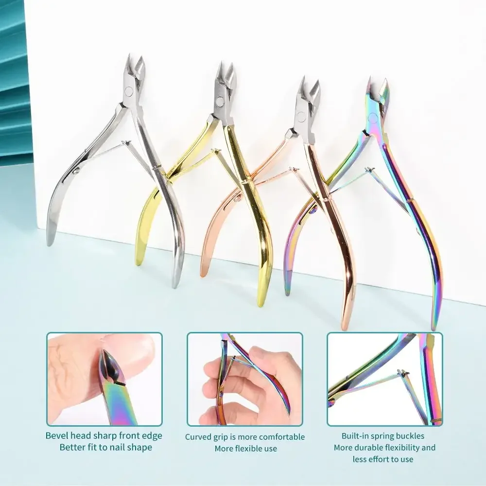Stainless steel beauty pliers, dead skin pliers, nail clippers, eagle beak pliers, dead skin scissors, and foot trimming pliers image 2