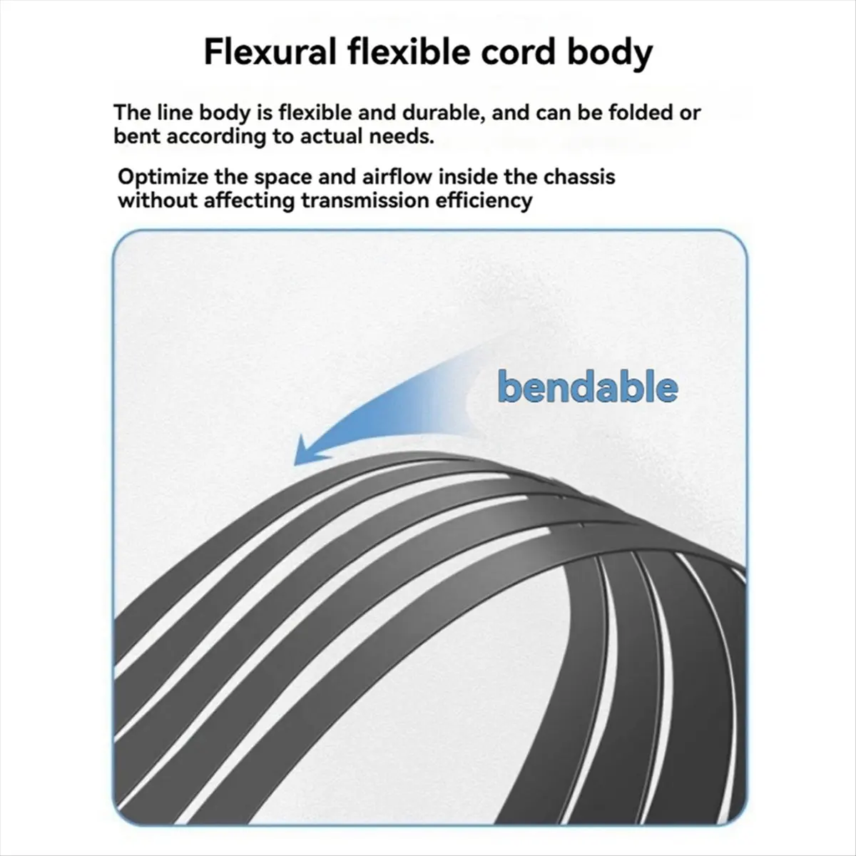 

PCI-E 4.0 X16 Riser Cable 90° Mounting GPU Extension Cord White Main in Electronic products