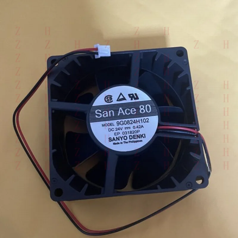 

XXZ для 1 шт. 24 В 0,42 А 8038 8 см вентилятор охлаждения с большим объемом воздуха 9G0824H102