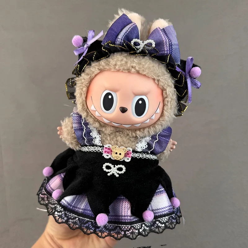 

For/clothe 17cm Labubu Clothes V1v2v3 Labubu Party Kids' Vinyl Figurine Clothing And Labubu Clothes Are Available As Substitutes