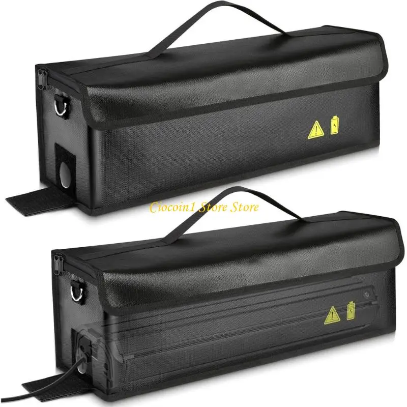 A3PC Heat Resistant Leakproof Ebike Battery Storage with Breathable Design & Multiple Purpose Utility for Electric Cycles