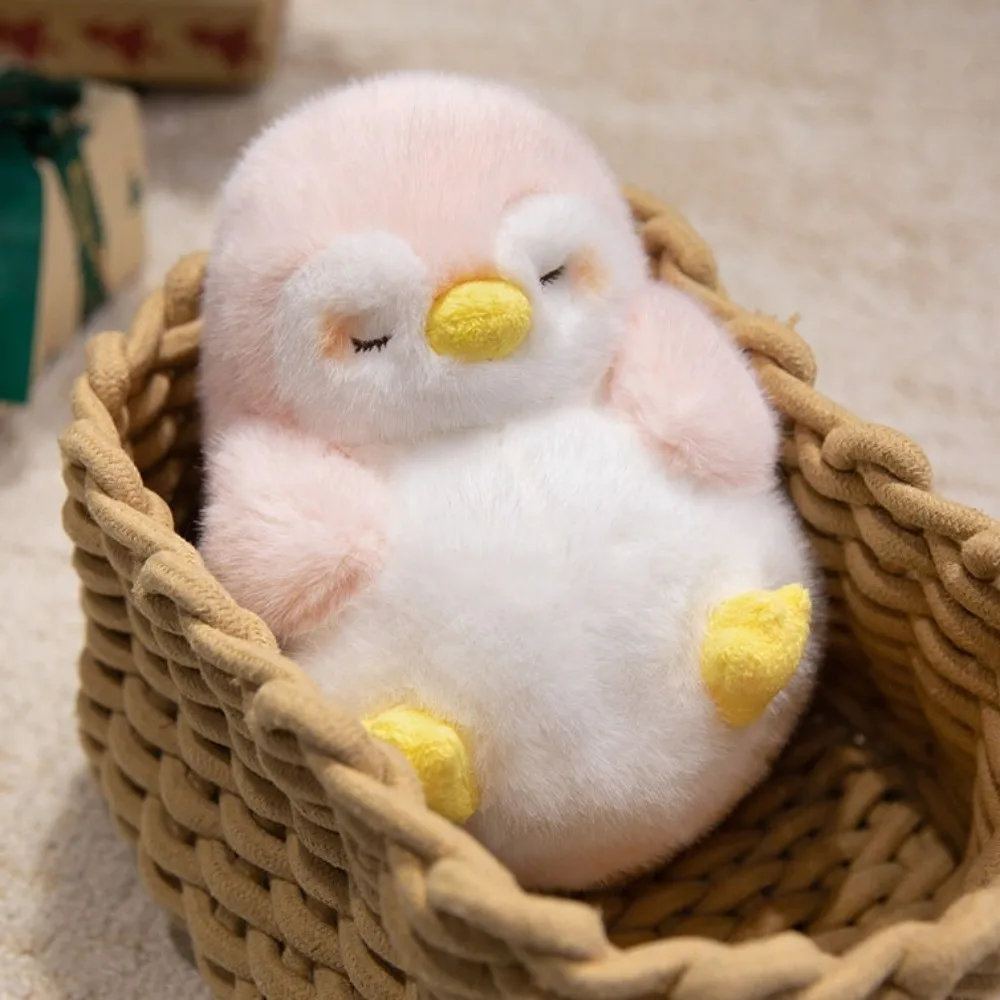 Interesting Sleep Penguin Dreamy Soft Plushie Penguin Kawaii Cartoon Soft Stuffed Animal Birthday Gift