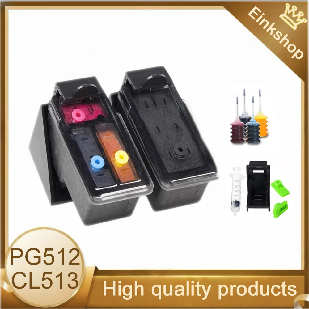 

einkshop PG40 CL41 Refill Ink Cartridge pg40 cl41 Compatible for Canon Pixma IP1800 IP1900 IP1600 iP2580 MX318 MX310 MP460 MP160