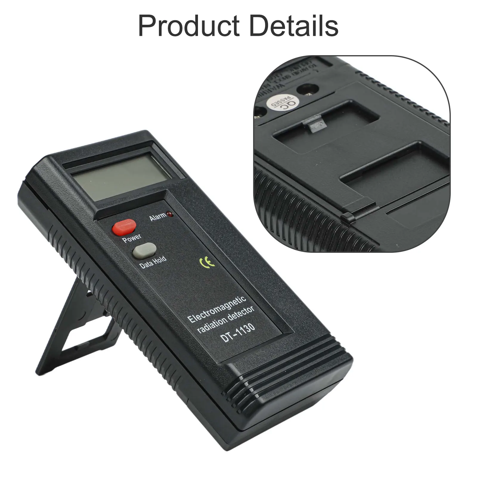 Electromagnetic Radiation Detector DT1130 with Broad Frequency Range and Compact Design for Portable EMF Testing at Home or Work