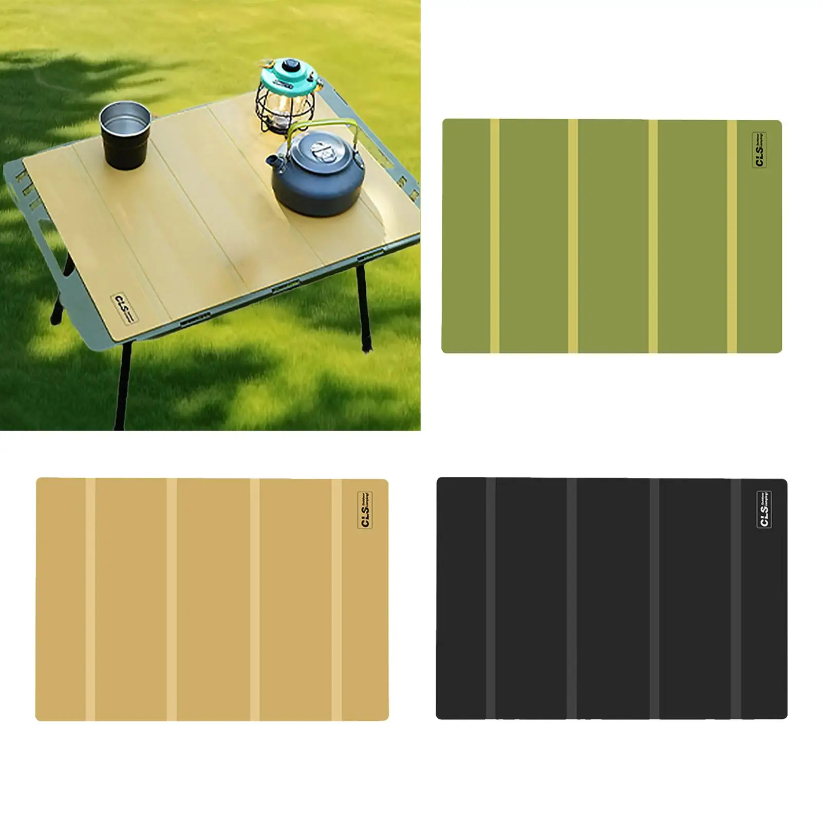 Camping Table Mat Folding Desk Pad for Outdoor Cooking Kitchen Island BBQ