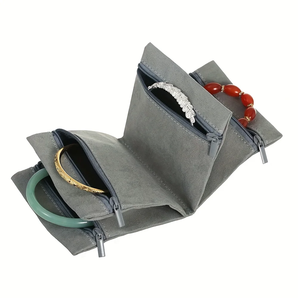 

Высококачественная бархатная шкатулка для украшений с кисточкой, портативный мягкий футляр для хранения, многофункциональная упаковка для хранения