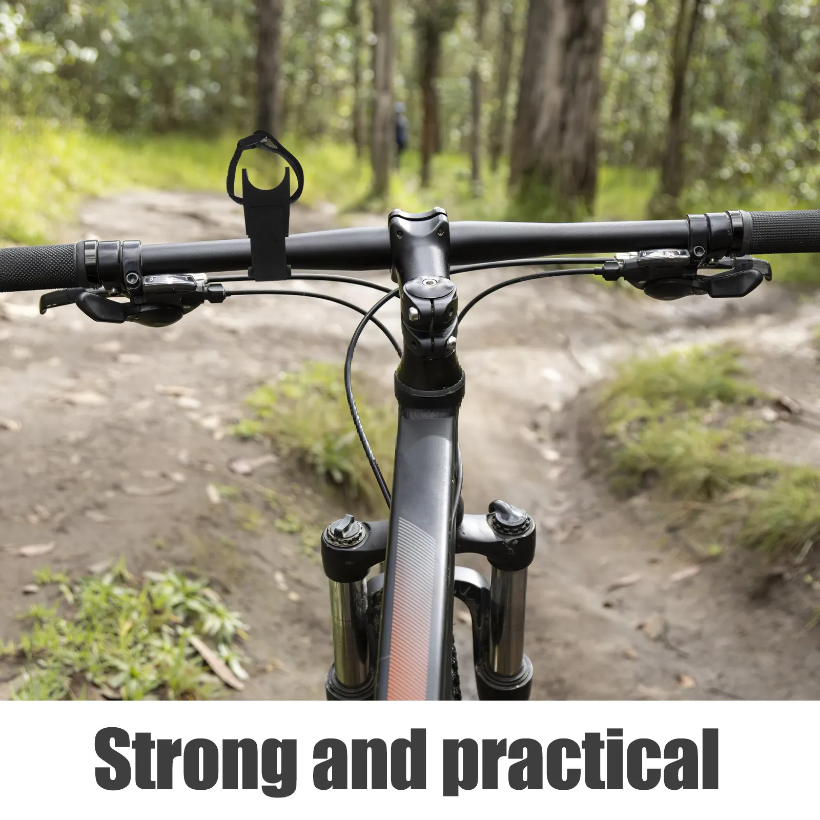 

2Pcs Bike Light Mount Adjustable Flashlight Holder Clamp for Bicycle Handlebars Stable Bike Headlight Mount Bracket