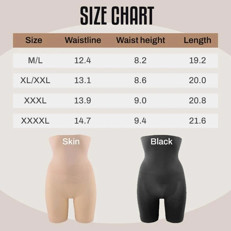 Butt Lifter Seamless Waist Trainer Body Shaper Shapewear Women High Tummy Control Pants Belly Slimming Push Up Underwear Pants