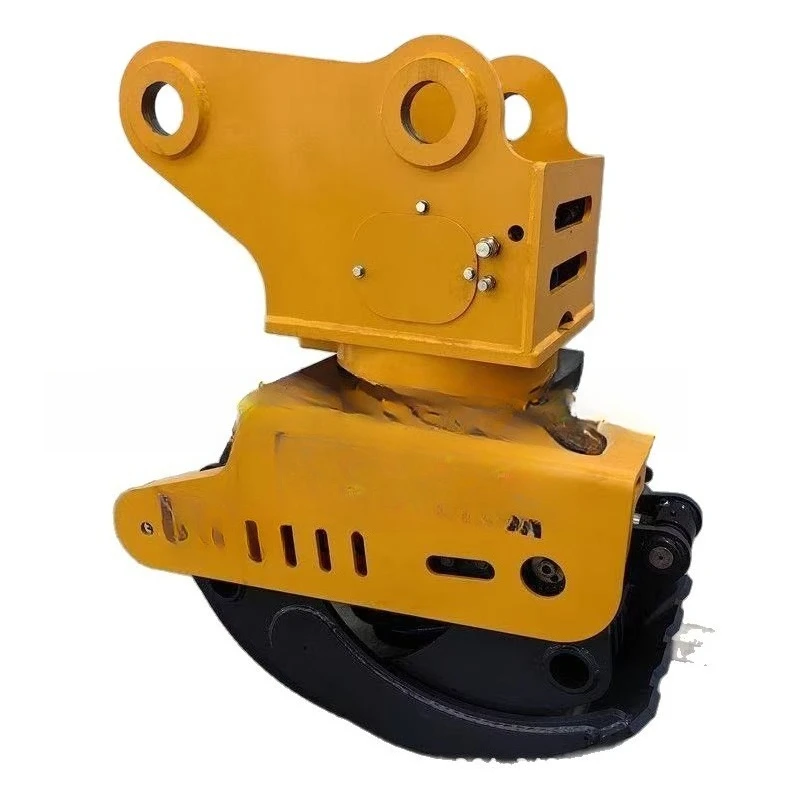 Excavator holding clip saw garden field large tree garden cutting pruning branch removal segmented band saw wood clip