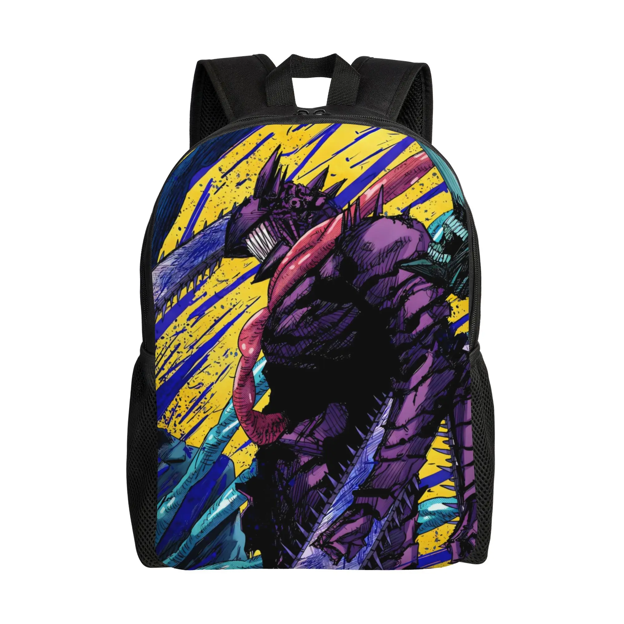 

1Piece Devil’s Chains New School Year Book Pack CHAINSAW MAN For Women Backpack