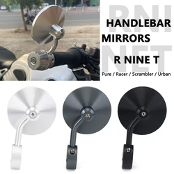 Motorcycle Handlebar Mirrors Anti-glare Mirror Rearview Mirrors For BMW RNINET RnineT R NINE T R9T Scrambler Racer Pure Urban