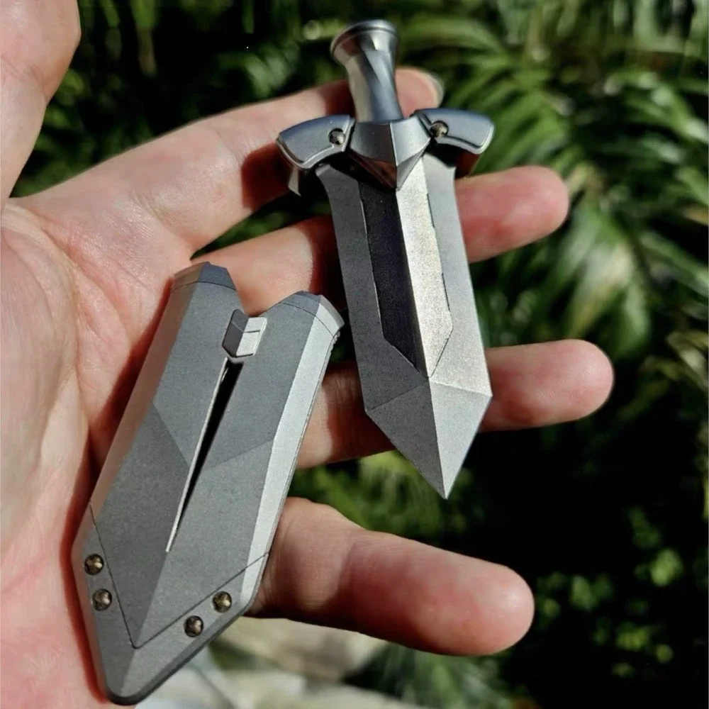 TINB Aroundight Titanium Sword Push Slider Antistress Relaxing Toys Fidget Spinner Fidget Toys