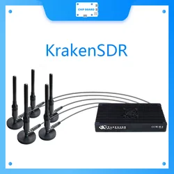 KrakenSDR A phase-coherent software-defined radio with five