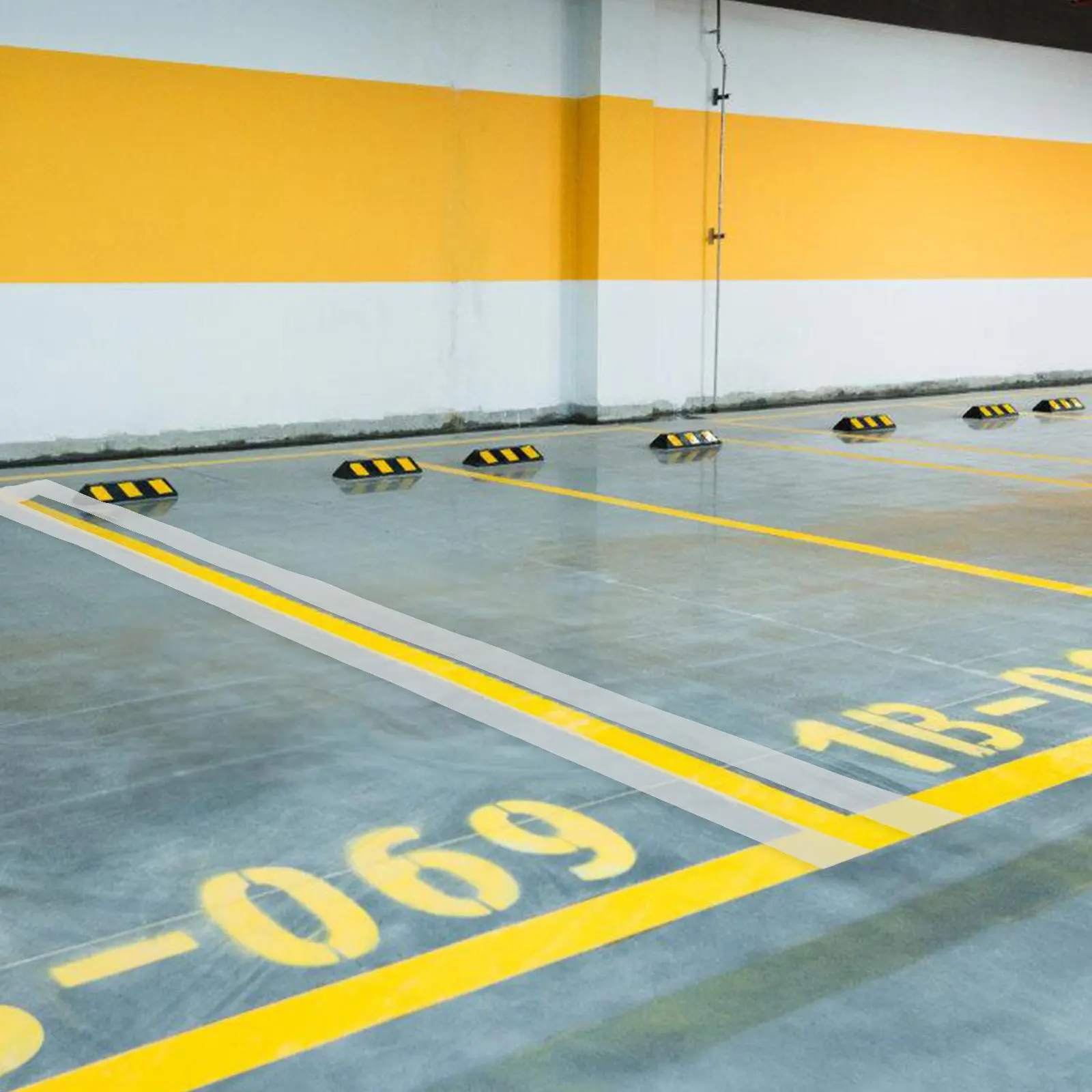 1set-foldable-parking-lot-line-stencil-reusable-silicone-pavement-line-template-airbrush-spray-paint-marker-parking-stencil-kit