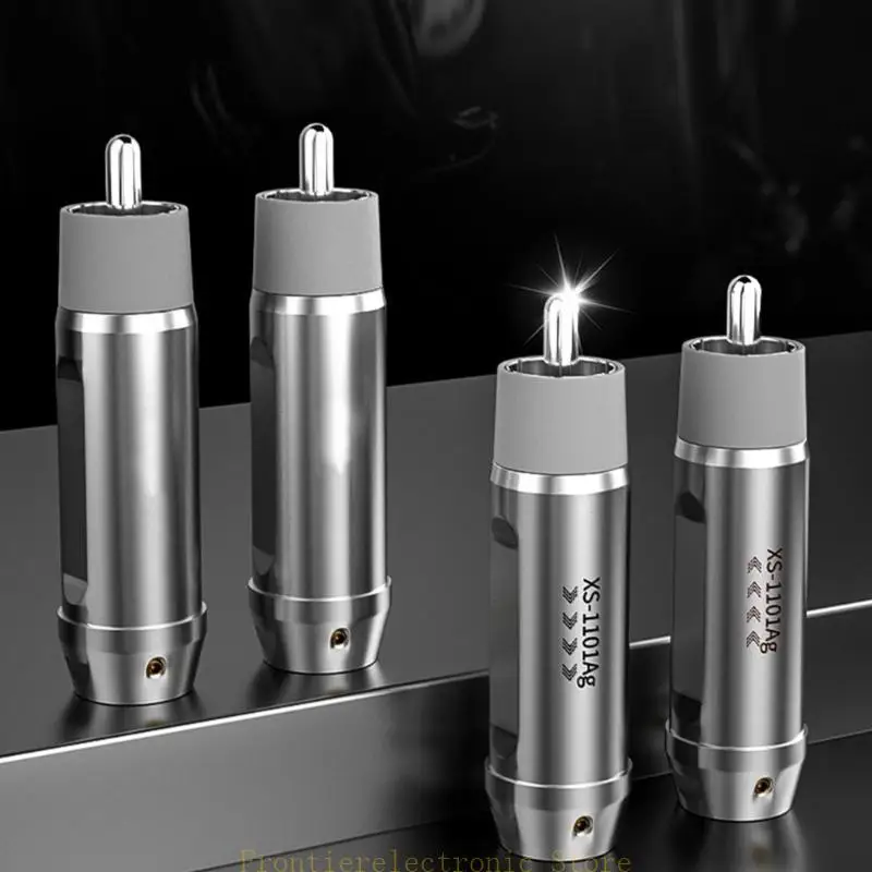 

G8DB High Fidelitys Music Plugs Solder Connectors for Amplifiers Speakers Accessories