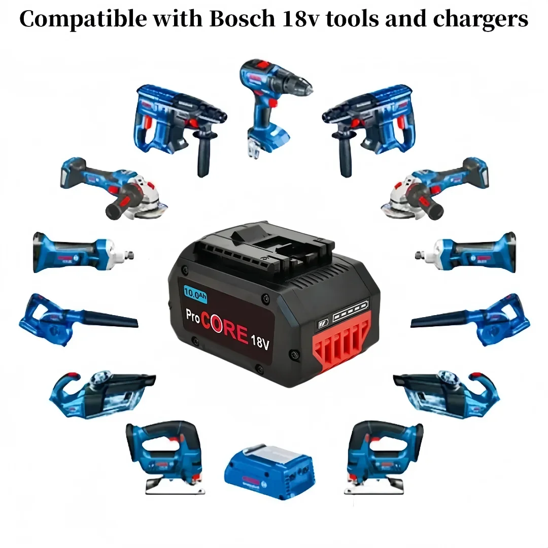 ProCORE Replacement Battery for Bosch 18V 8Ah 10Ah 12Ah  BAT609 BAT618 GBA18V80 Professional Cordless Tool image 6