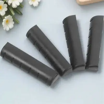

4Pcs Acoustic Guitar Replacement Nuts Pre-Slotted Plastic Precision Fit for Electric Classical Guitars Smooth Playing Experience