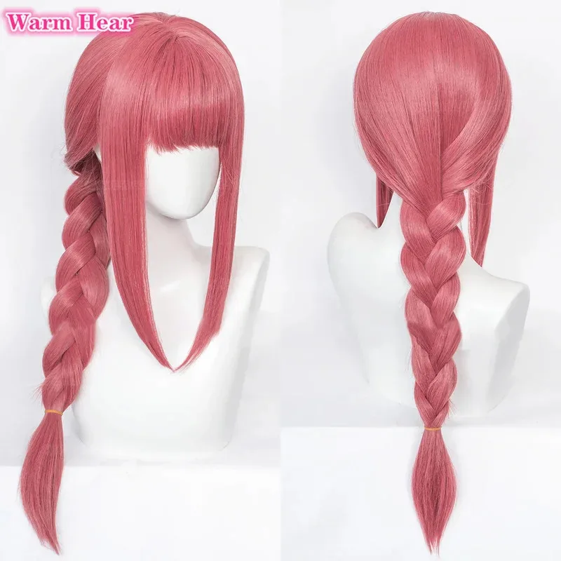 Kualitas Tinggi Sintetis Makima Power Reze Angel Devil Hayakawa Aki Denji Quanxi Himeno Yoshida Hirofumi Cosplay Anime Party Wig