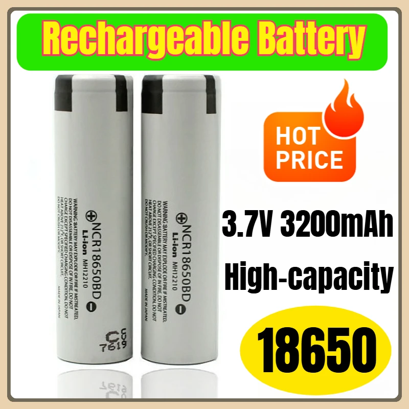 

18650 3.7V 3200mAh High-capacity Rechargeable Battery