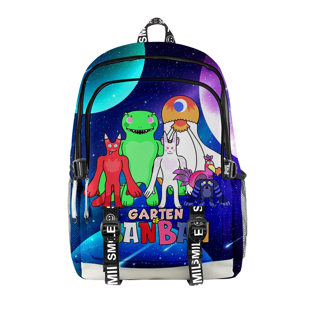 

Harajuku New Garten of Banban Student School Bags Unisex 3D Printed Oxford Waterproof Notebook multifunction Travel Backpacks