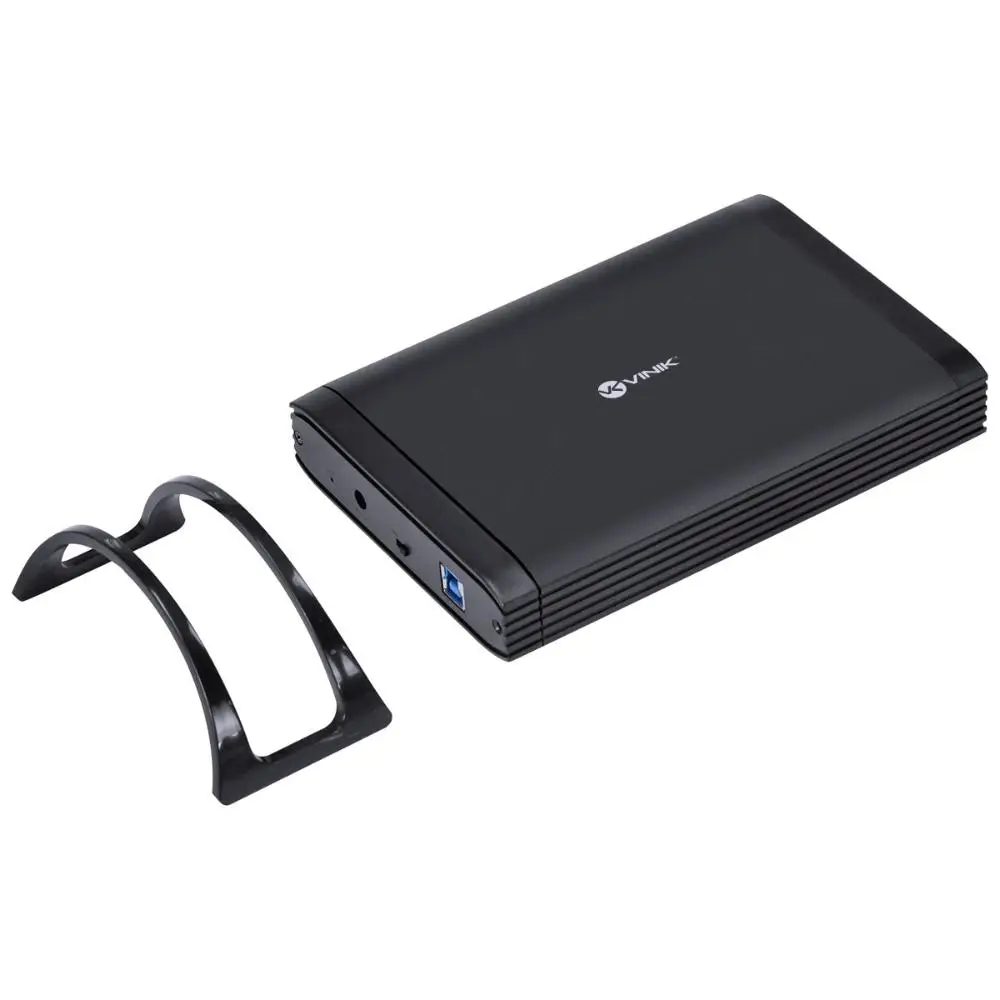 USB 3.0 Type B HD 3.5 External Case with Black I/O Key-CH35-30O