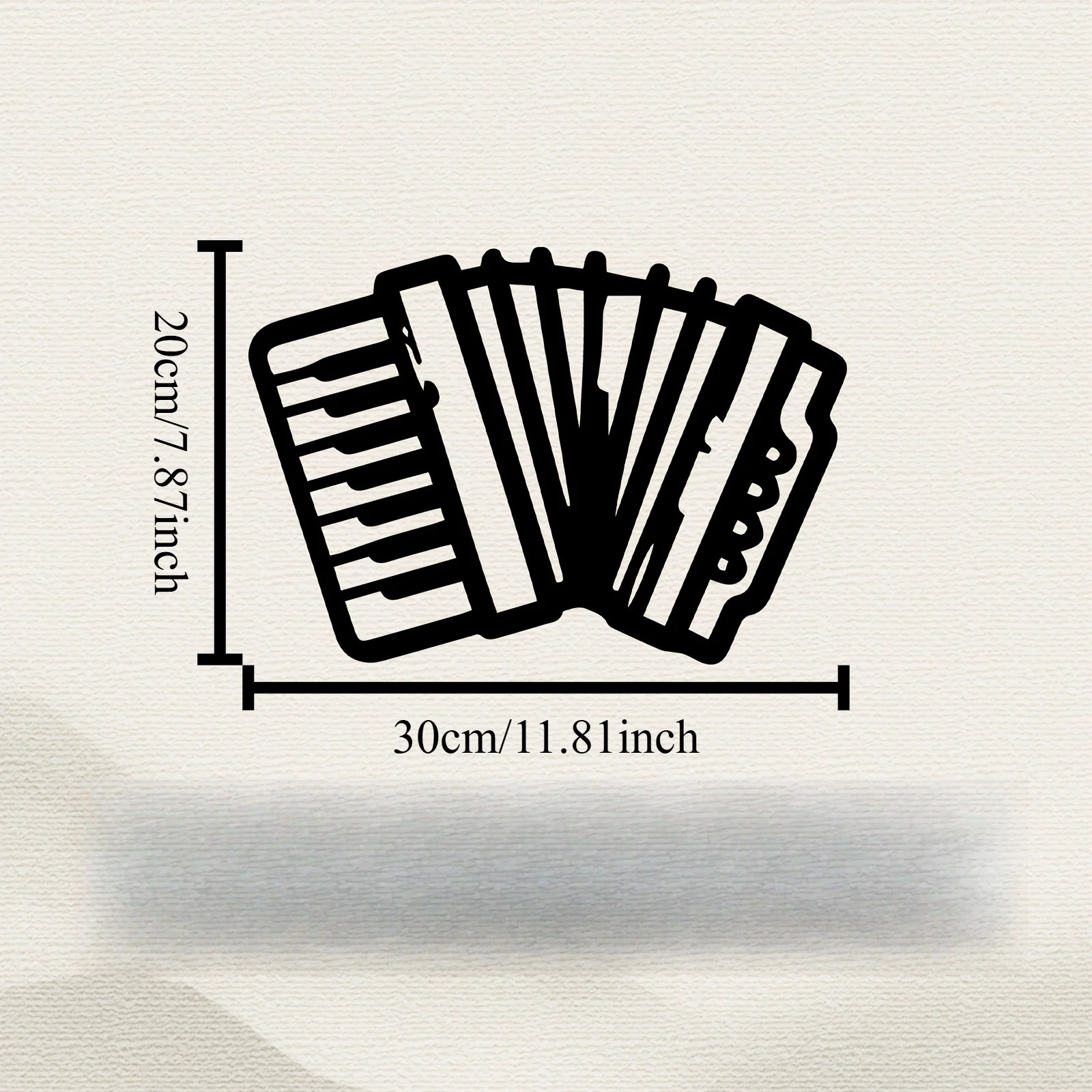 CIFBUY Metal Wall Art Musical - Outdoor Furniture Metal recension och pris
