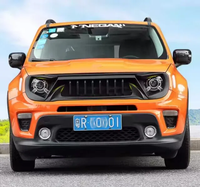 Angry Bird Front Grille Car Grills for Jeep for Renegade 2015-2017 LANTSUN J9151