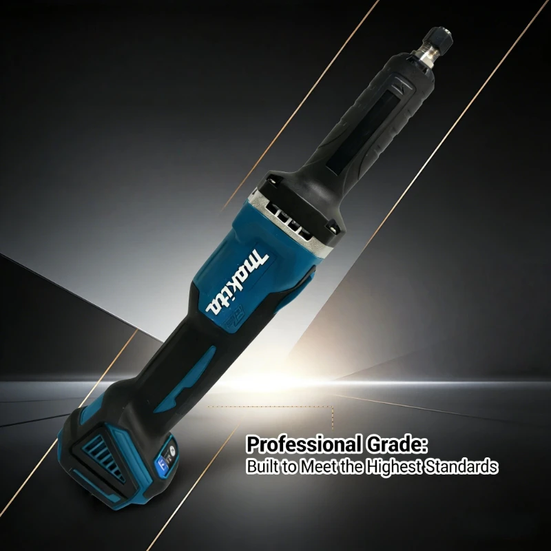 

Беспроводная бесщеточная угловая шлифовальная машина Makita с 4-скоростным режимом для мощной шлифовки, полировки и гравировки — всё в одном устройстве.