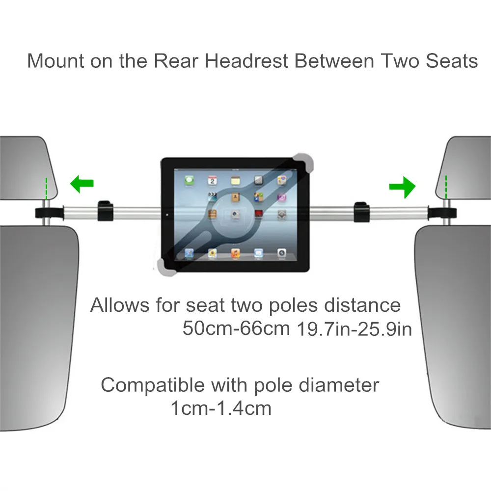 Car Tablet Headrest Holder for 7-13\