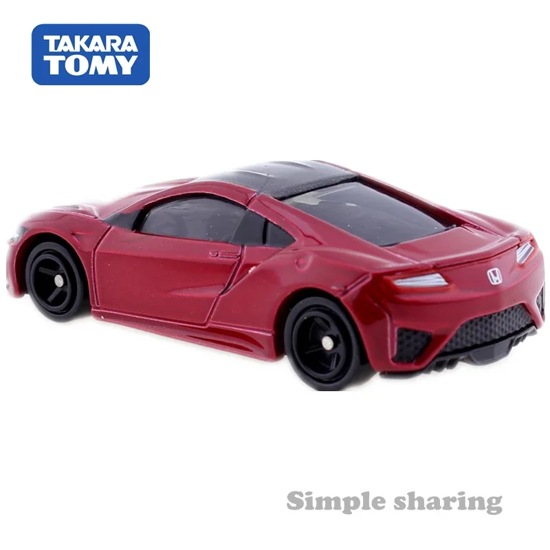 Takara Tomy Tomica No.43 Honda NSX Rode Auto 1/62 Auto Legering Speelgoed Motorvoertuig Diecast Metalen Model voor Kinderen