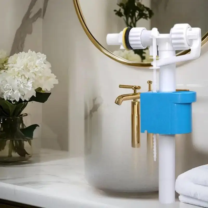 Toilet Cistern Filling Valve, G3/8 G1/2 Inch High-Pressure Inlet - 1Pc
