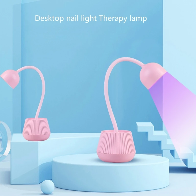 E1YE LED UV lámpara curado esmalte uñas lámpara uñas secado rápido profesional secador uñas USB