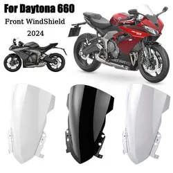 Triumph Daytona 660 윈드 스크린 윈드 디플렉터 배플 오토바이 스크린 윈드 실드 페어링 2024