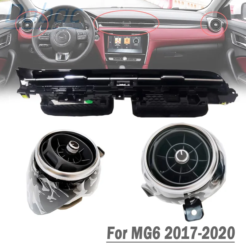 Fan Blade Ac Cover Ventilator Grille AC Fan Leaf Airtrek Air Conditioner Outlet For MG6 2017 2018 2019 2020