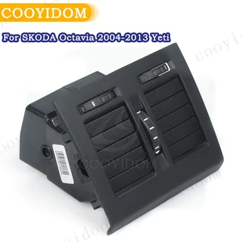 Rear center armrest air conditioning vent outlet for Skoda Octavia 1999-2015 YETI 2010-2017 center armrest A/C assembly 1ZD 819 203