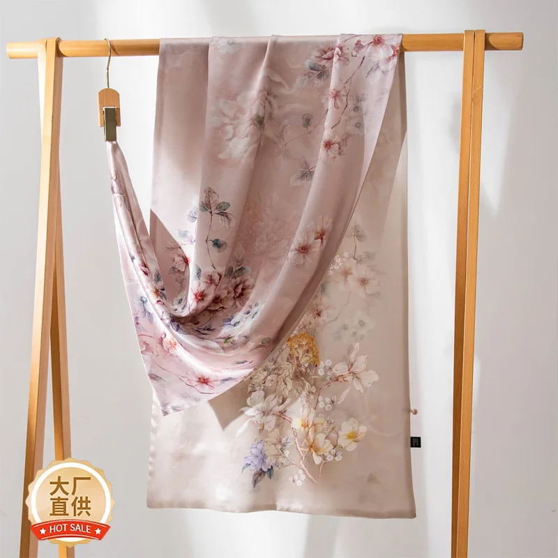 

scarf to Give Mom Mother-in-Law Gift Scarf High Sense Double-Sided Ladies