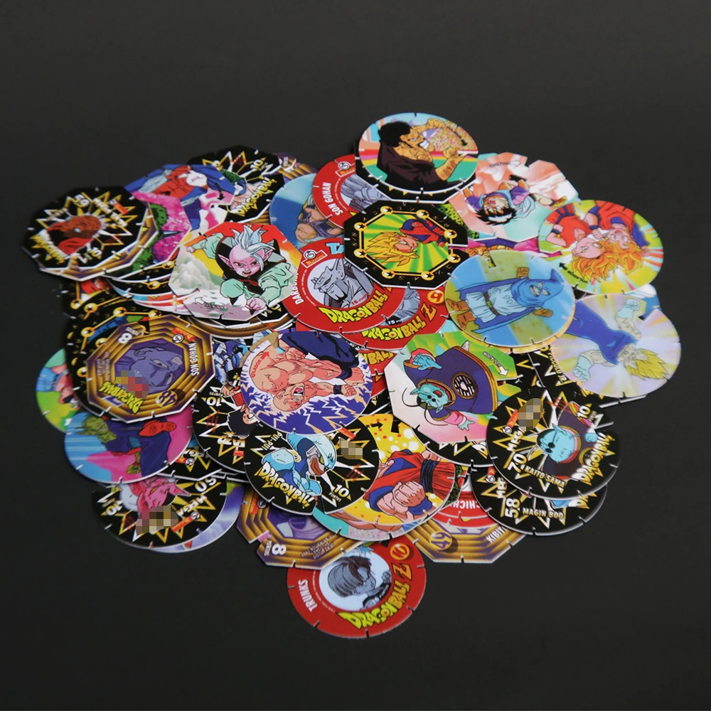 Lote De Tazos 드래곤볼 Z 수집용 마투타노, 새로운 완전한 컬렉션 앨범, 게임 투석기 카드, 3D 플라잉 타소 포그, 100 개