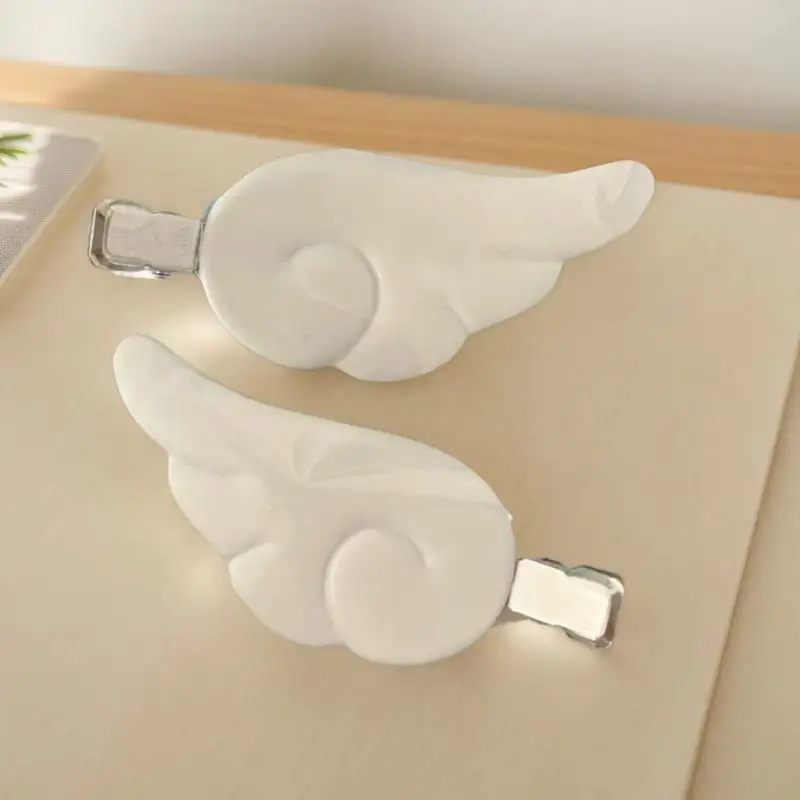 1Pair Cute Sweet Japanese Style Y2K Angel Wing Hair Clip Hairpin Barrettes Hairgrip Headdress Headwear Ornaments Accessories view 5